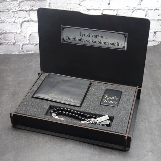 Tesbih Geschenkset Für Männer Mit Geldbörse