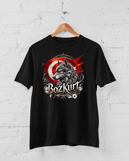 T-Shirt mit kurzem Arm - BOZKURT