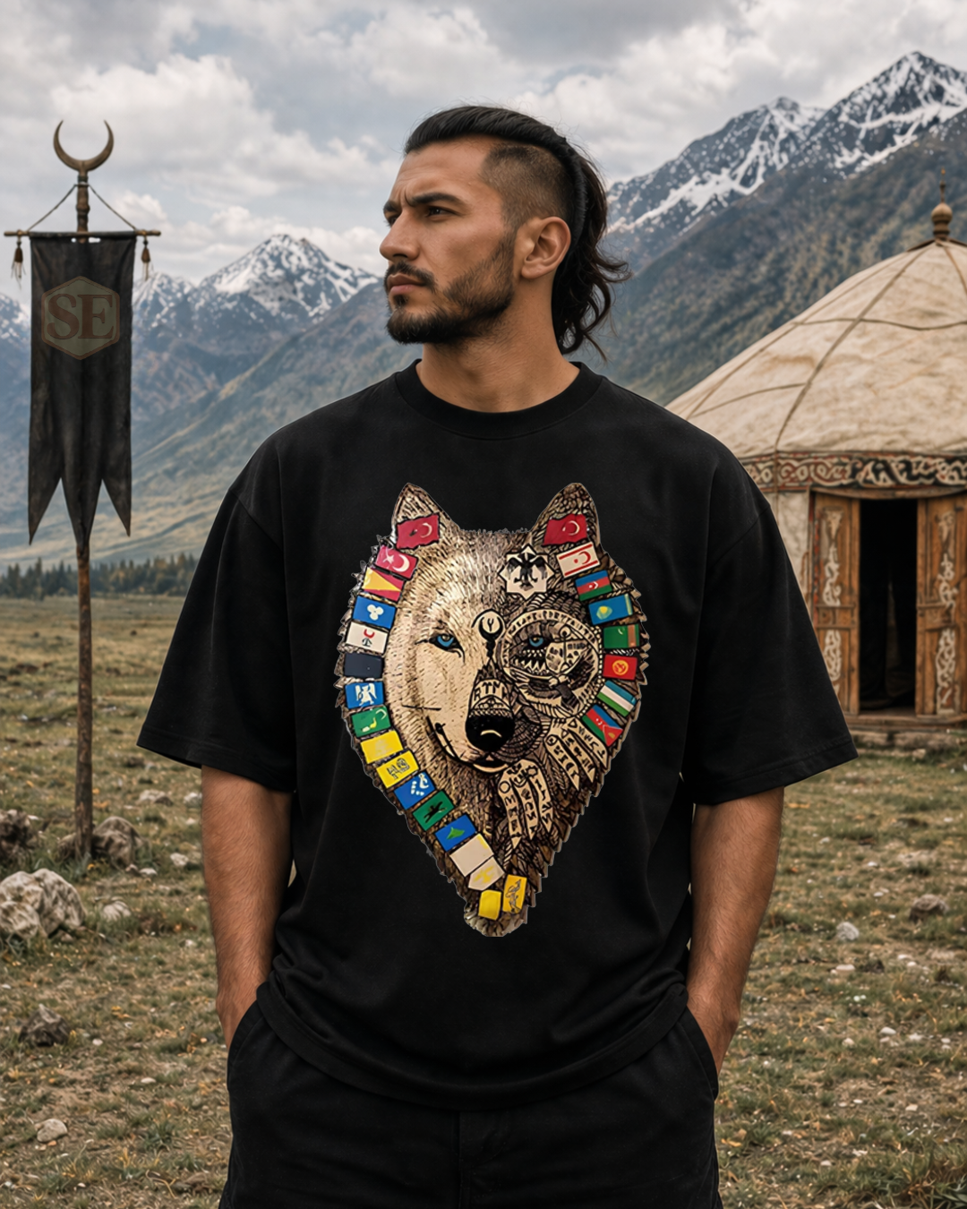 Oversized T-Shirt - BOZKURT