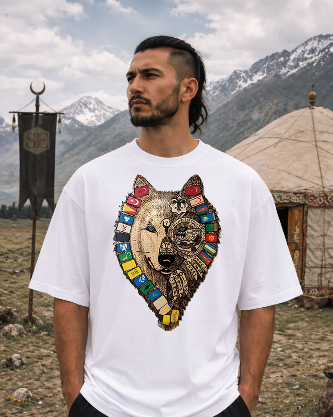 Oversized T-Shirt - BOZKURT