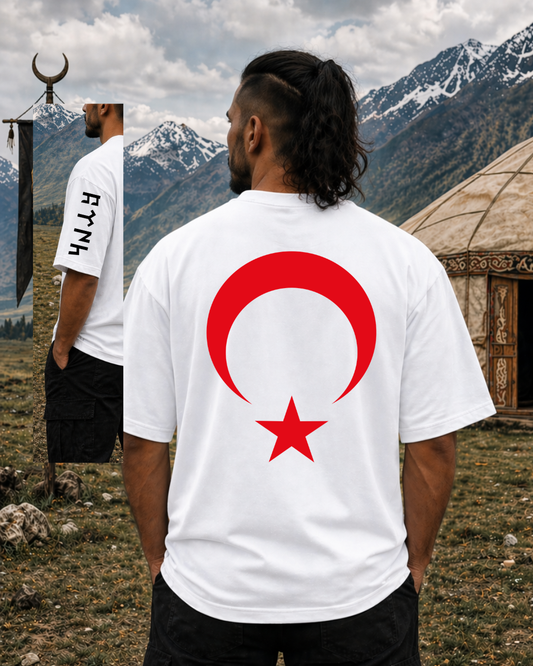 Oversized T-Shirt - AY YILDIZ TÜRK