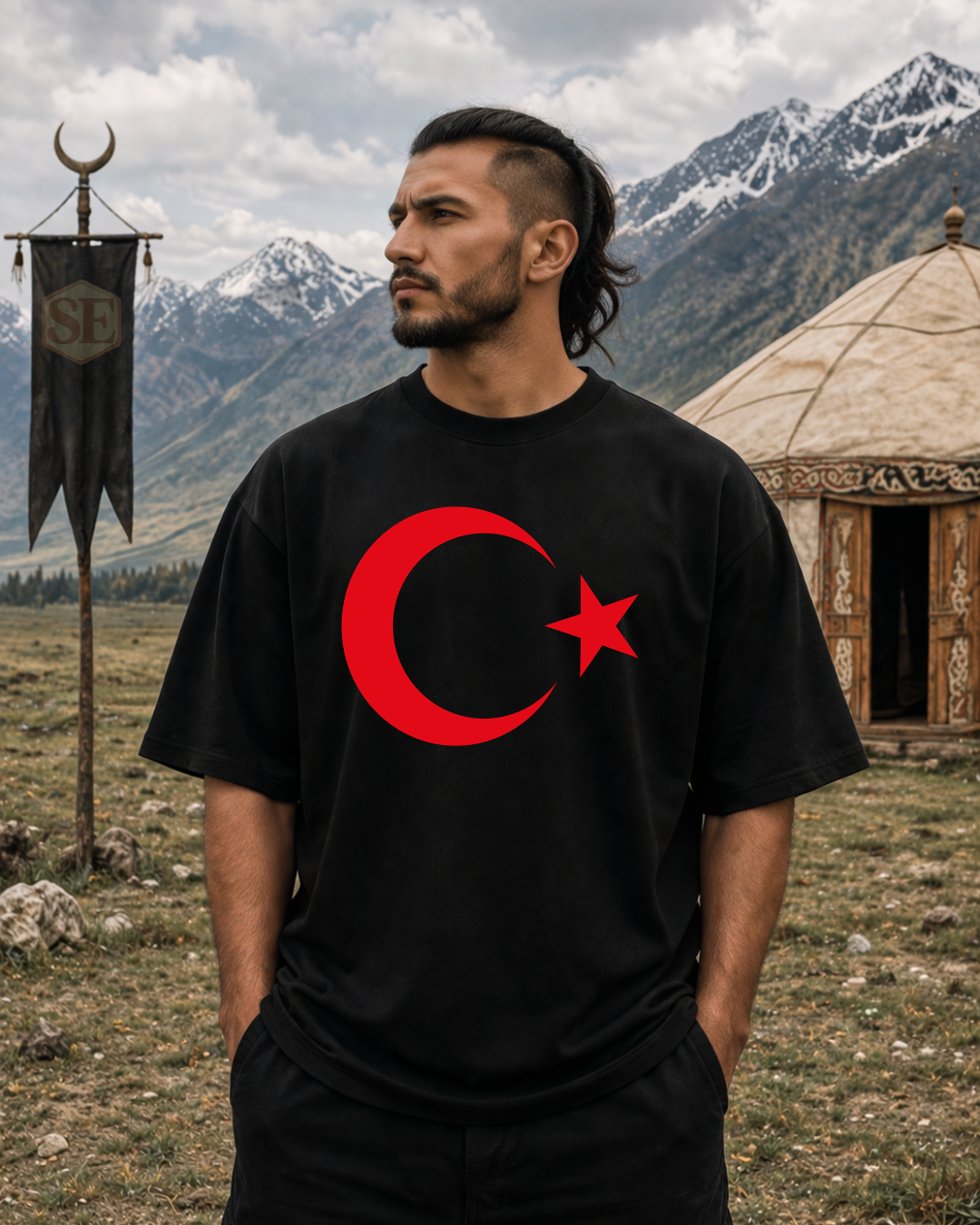 Kısa Kollu Tişört - TURK