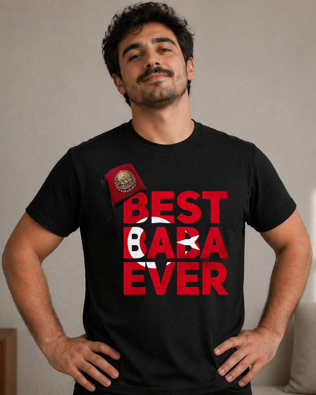 T-Shirt mit kurzem Arm - BABA
