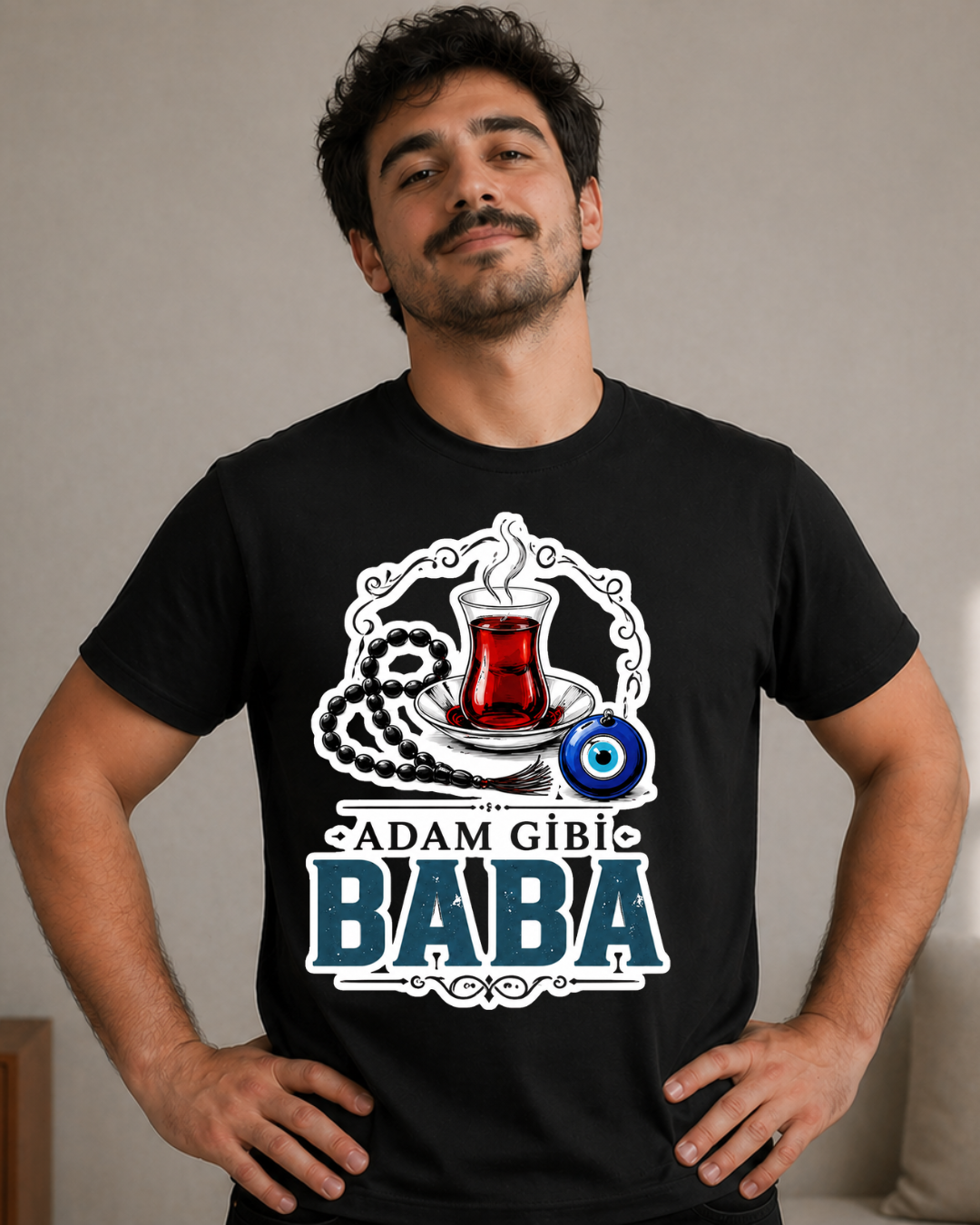 T-Shirt mit kurzem Arm - BABA