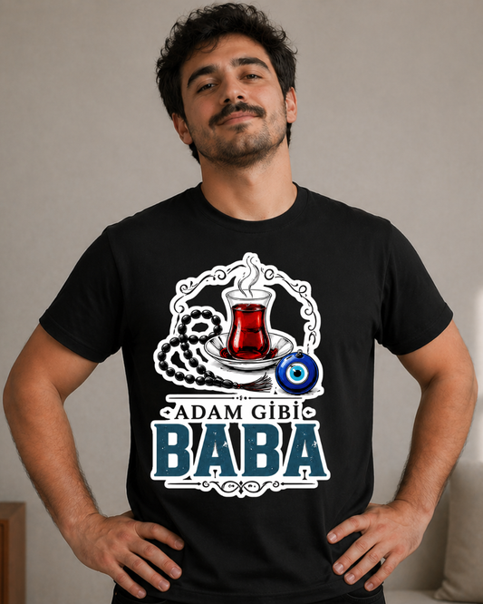 T-Shirt mit kurzem Arm - BABA