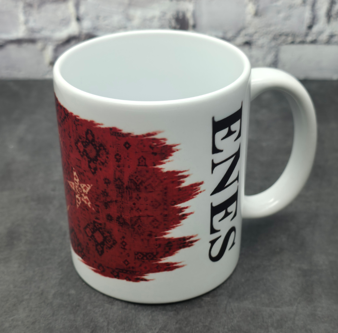 Personalisierte Keramik Tasse mit Wunschname