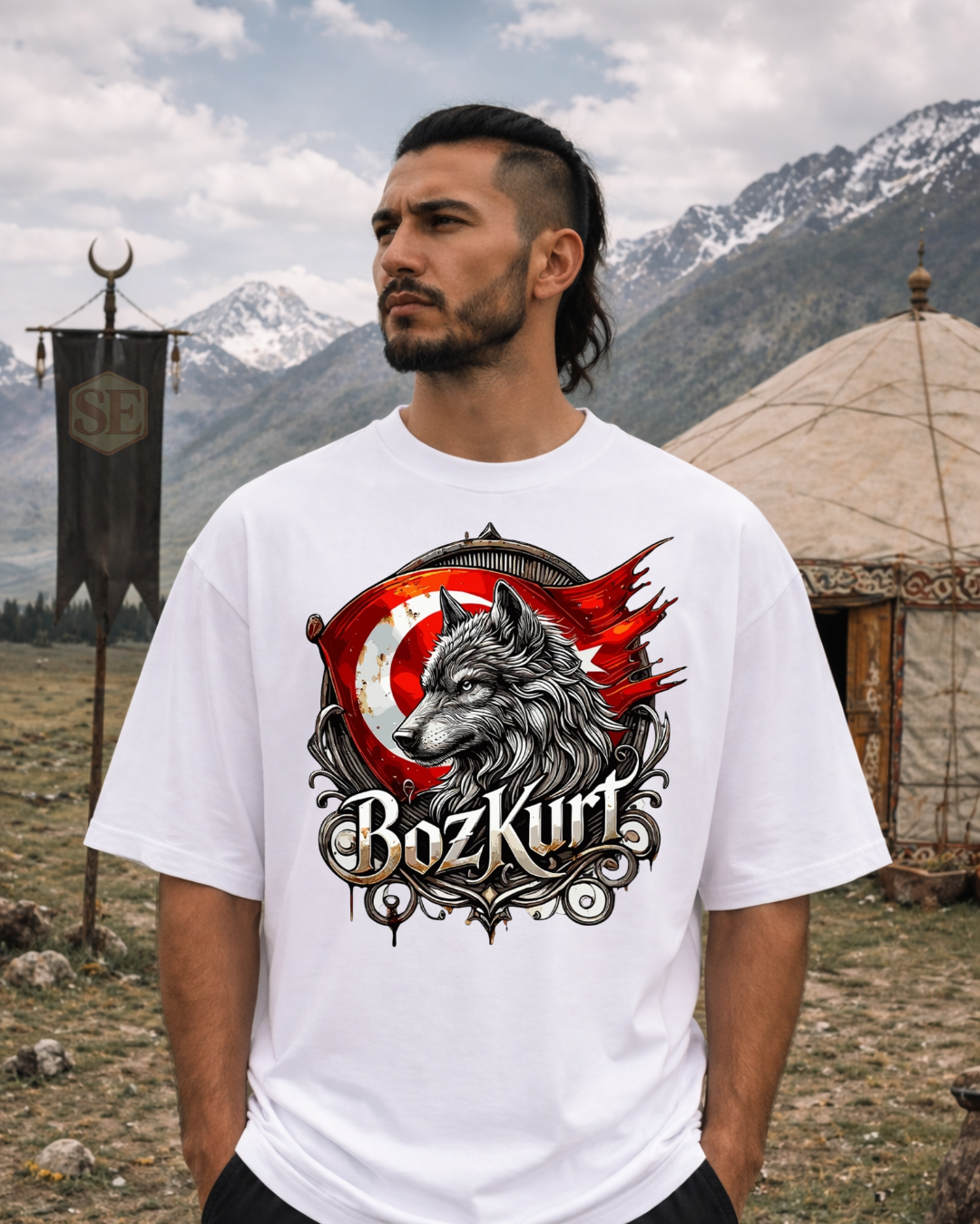 Oversized T-Shirt - Bozkurt