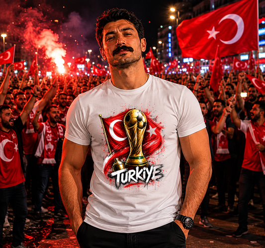 Dünya Kupasi Türkiye Özel T-Shirts