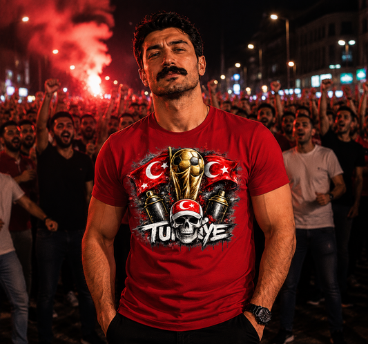 Dünya Kupasi Türkiye Özel T-Shirts