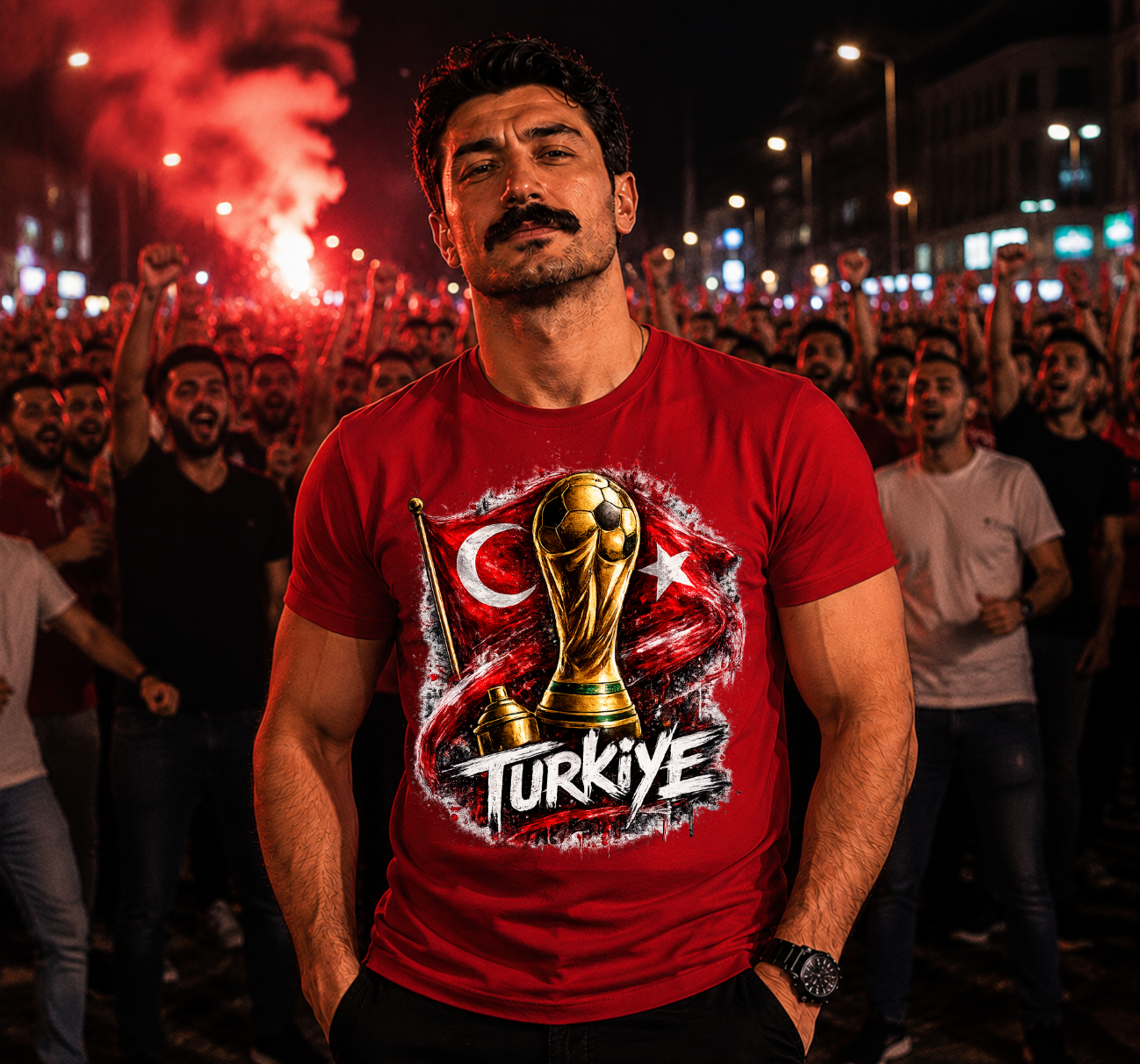 Kısa Kollu Tişört - TURK