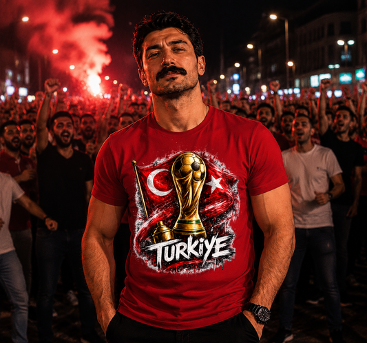 Dünya Kupasi Türkiye Özel T-Shirts
