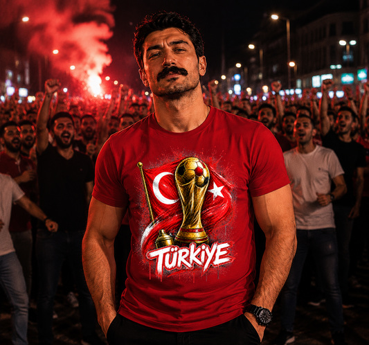 Dünya Kupasi Türkiye Özel T-Shirts