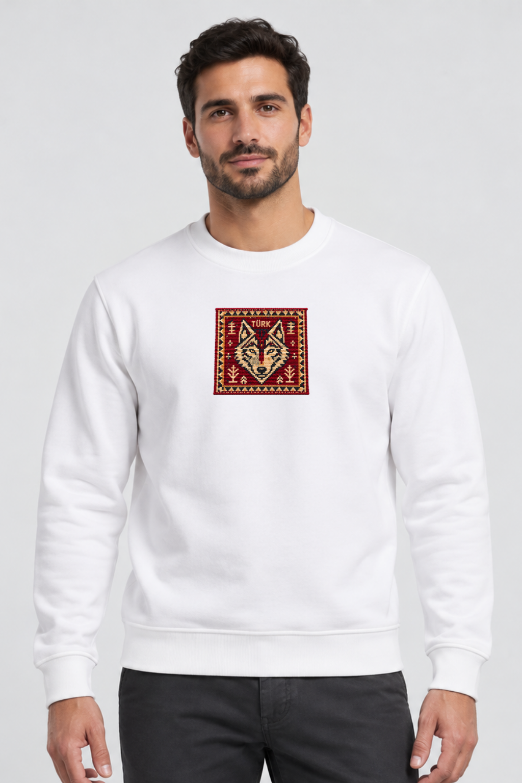 Sweatshirt Weiss KURT