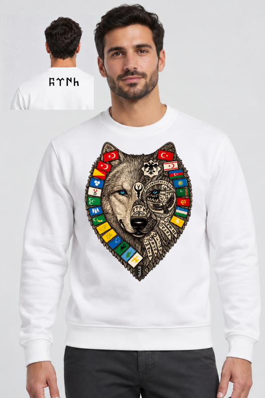 Sweatshirt Weiss BOZKURT