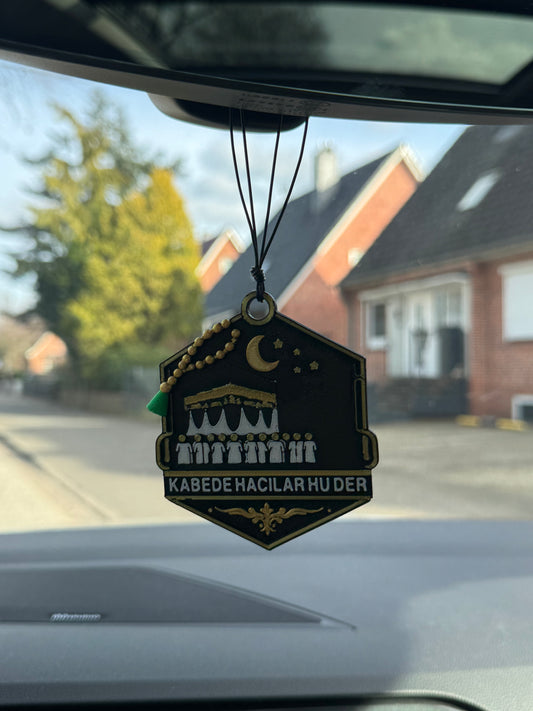 Kâbe’de Hacılar Huder Araba Aynası Süsü