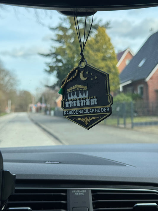 Kâbe’de Hacılar Huder Araba Aynası Süsü