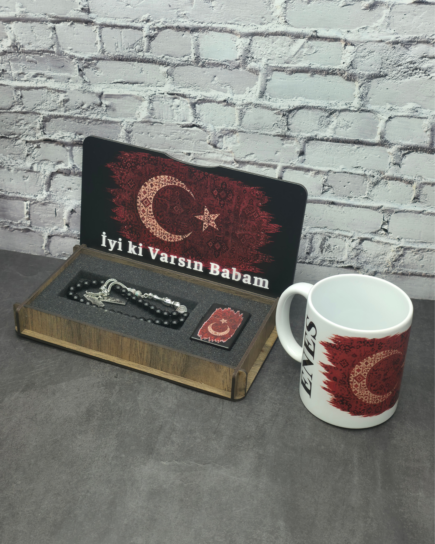 Personalisierte Tesbih Mit Box