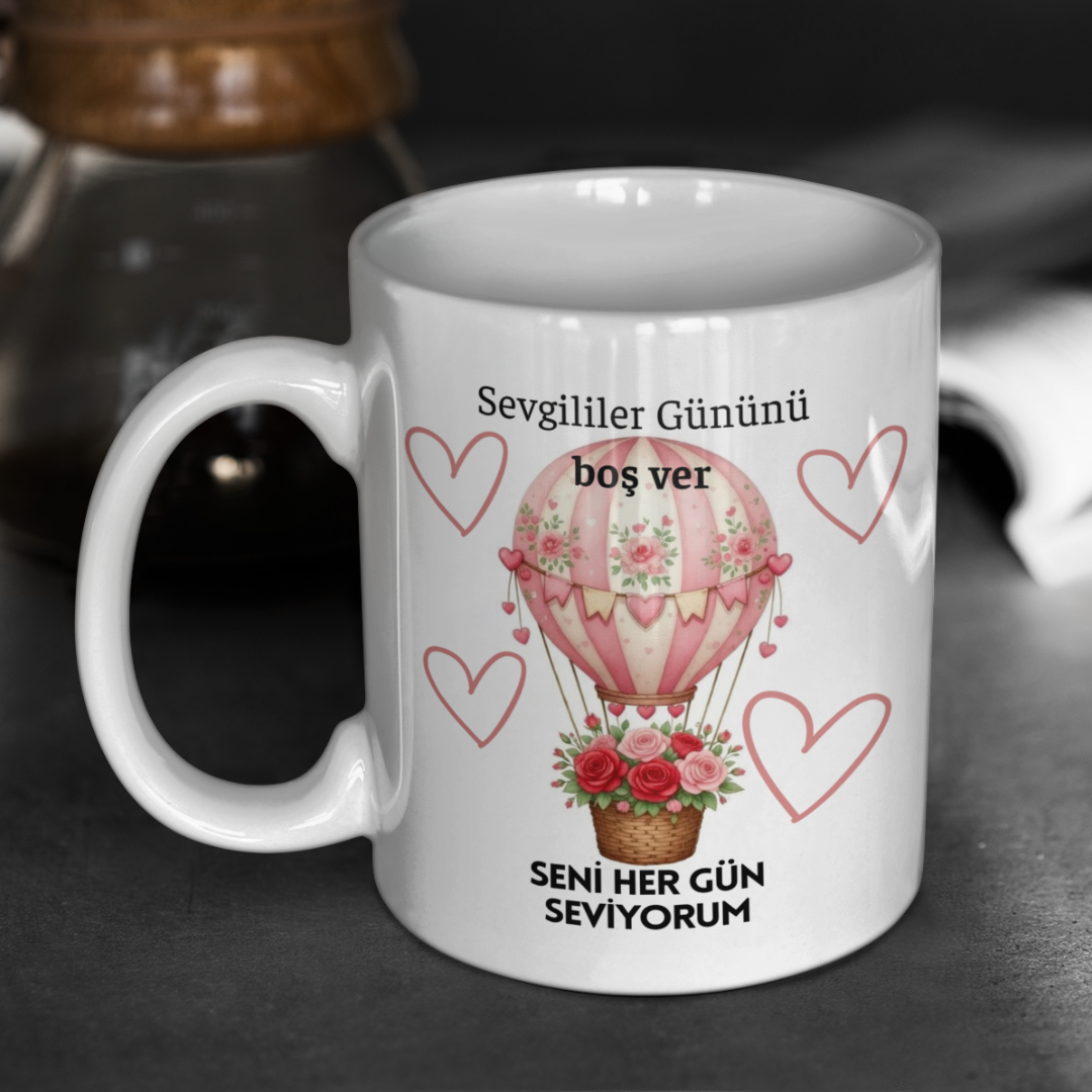 İstenilen isimle kişiye özel seramik kupa