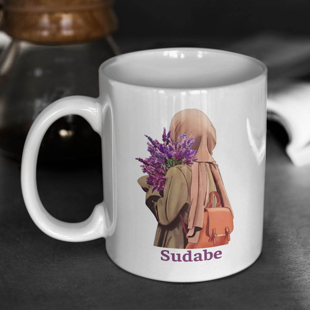 İstenilen isimle kişiye özel seramik kupa