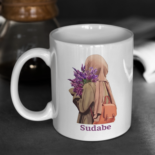 İstenilen isimle kişiye özel seramik kupa