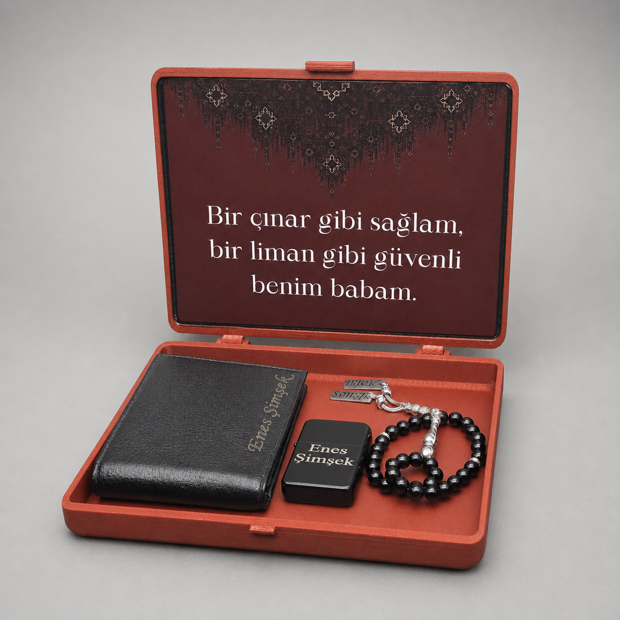 Tesbih Geschenkset Für Männer Mit Geldbörse  SE Premium Box (Kopie)