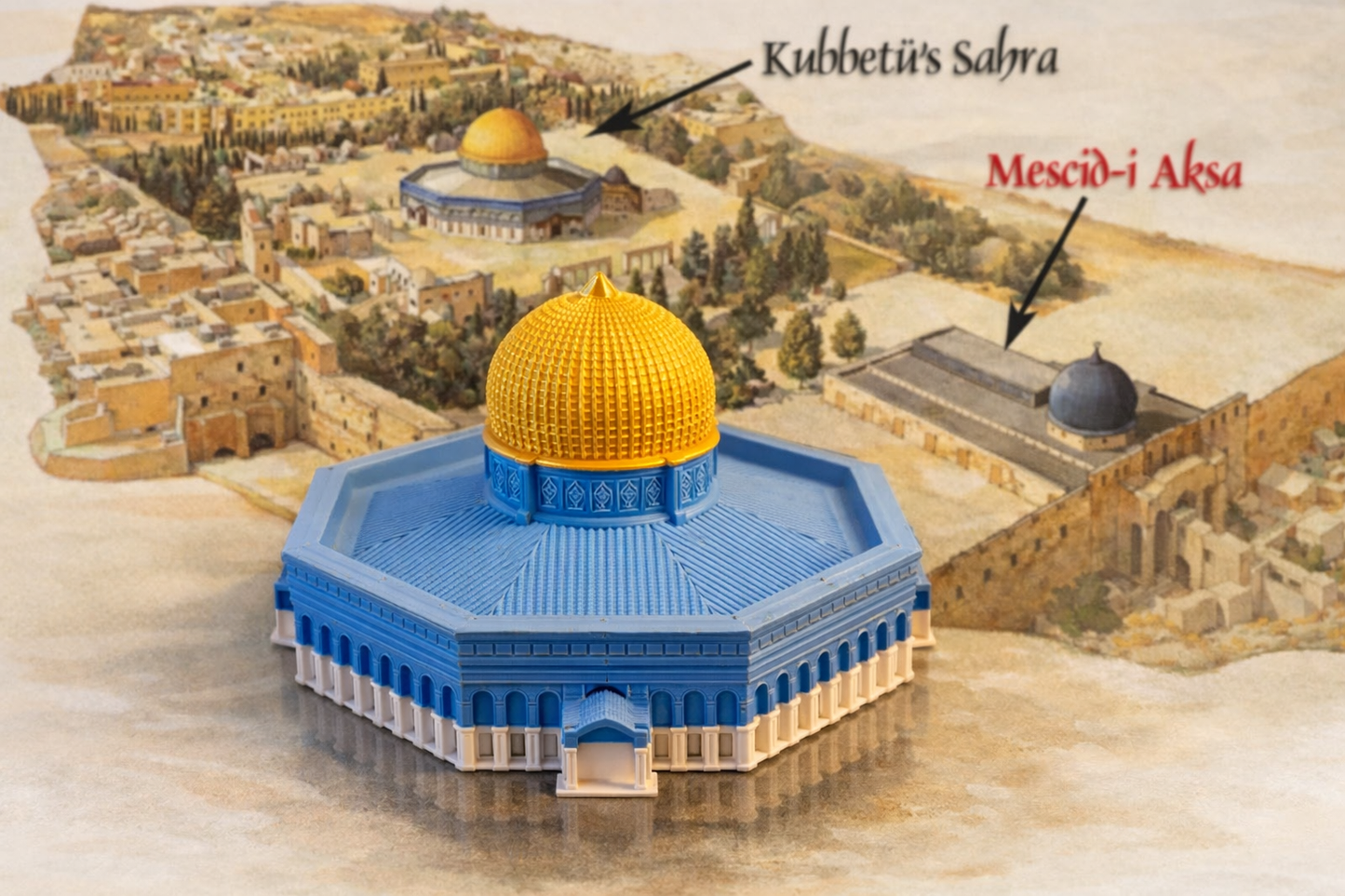 Miniatur Kubbetü’s Sahra Modell