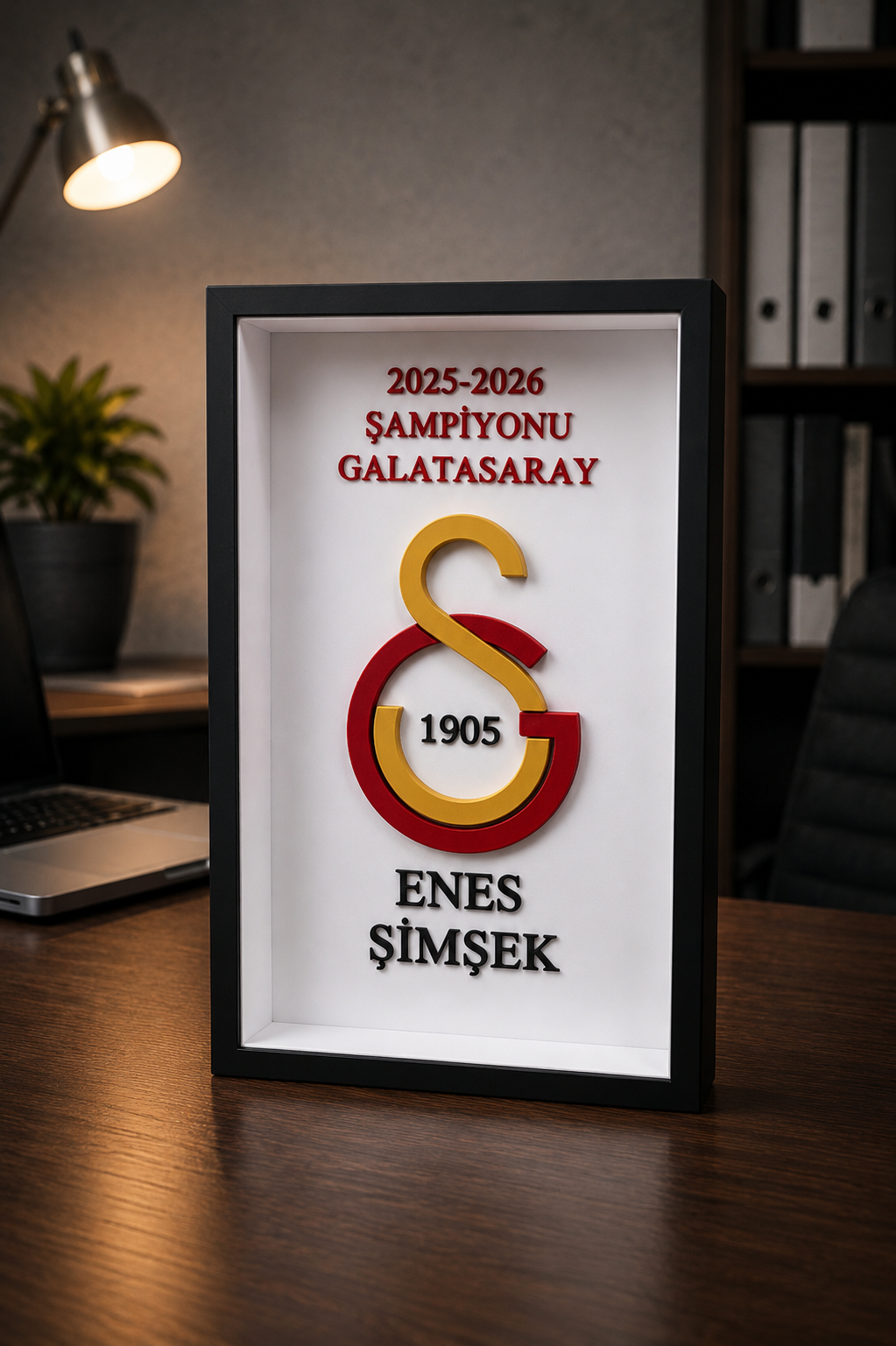 Özel Dekoratif Çerçeve – GS Şampiyonluk