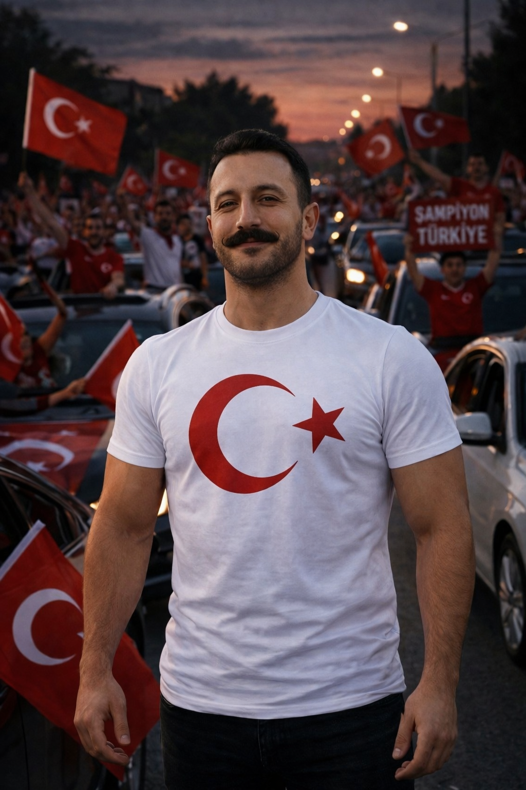 Kısa Kollu Tişört - TURK