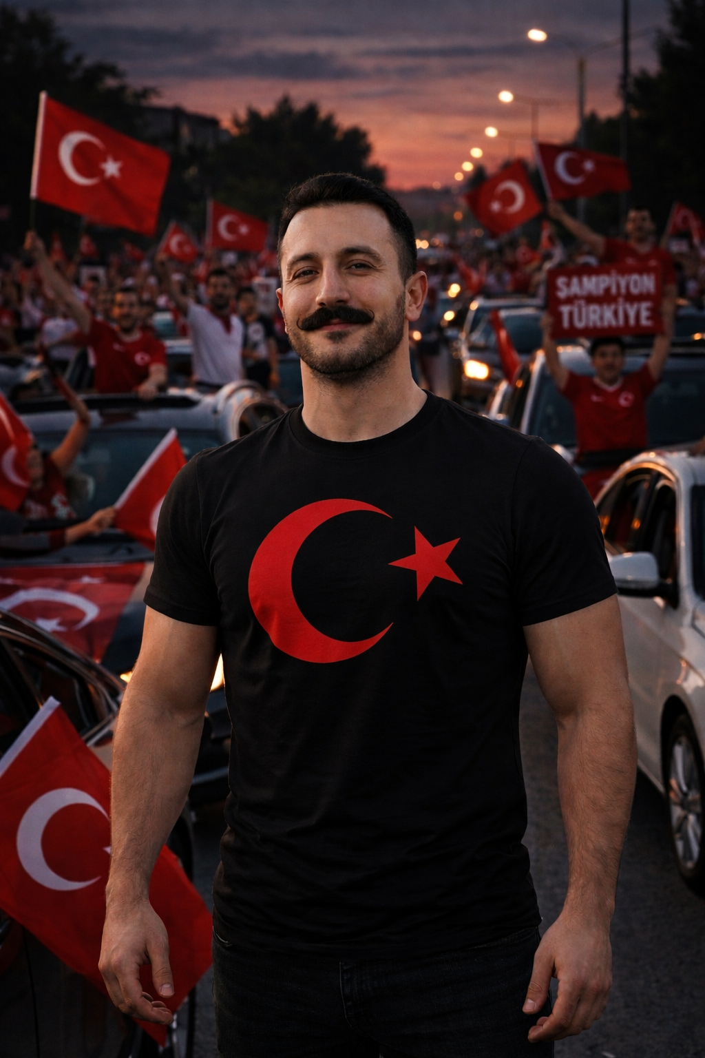Kısa Kollu Tişört - TURK
