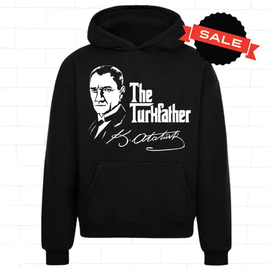 Hoodie Schwarz - Atatürk Mustafa Kemal