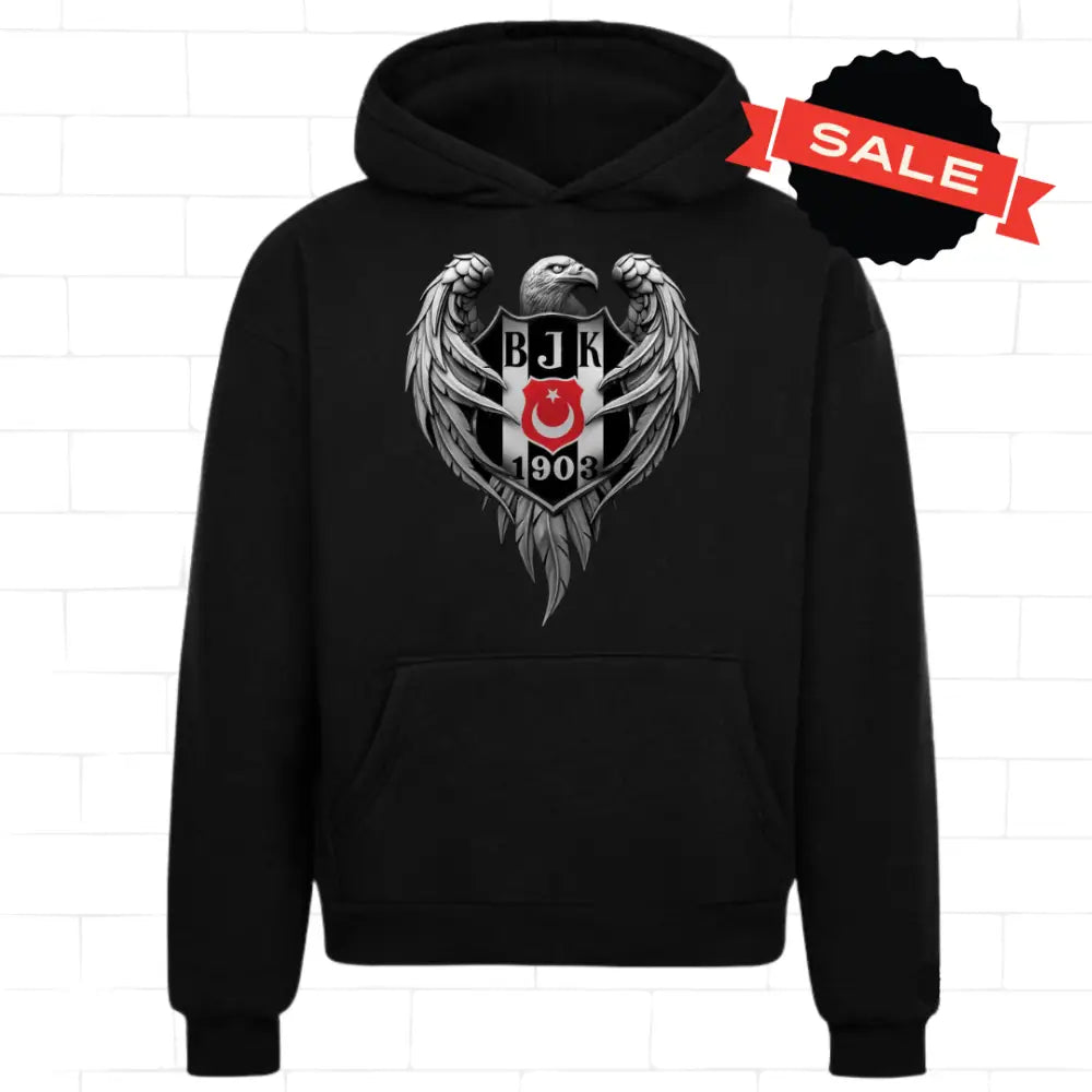 Hoodie Schwarz - BJK