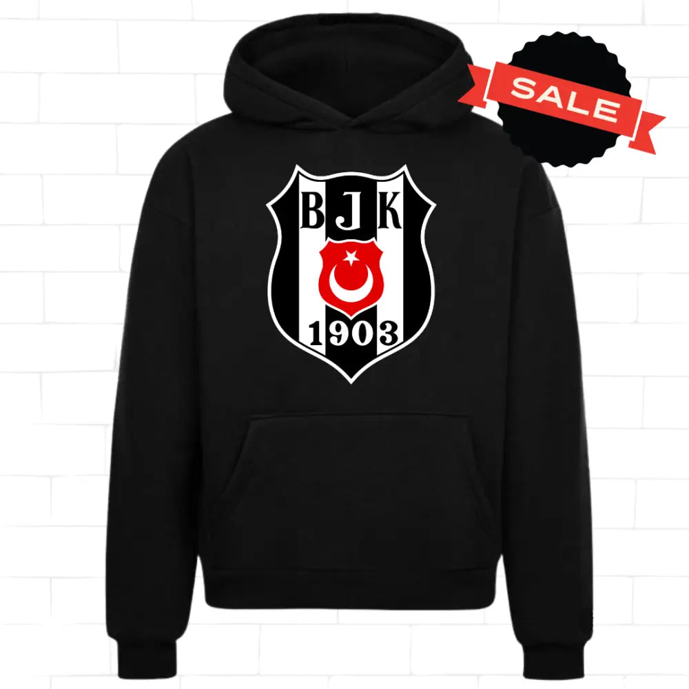 Hoodie Schwarz - BJK