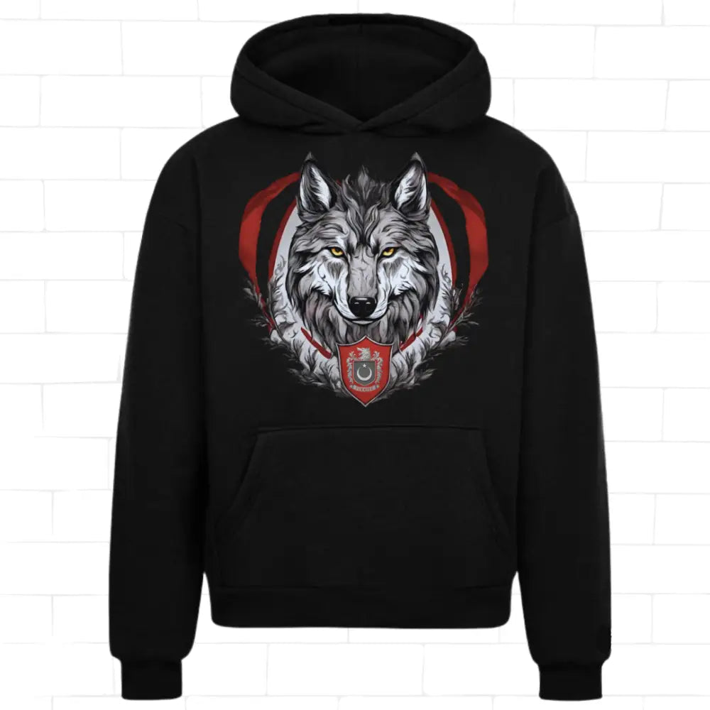 Hoodie Schwarz - Bozkurt