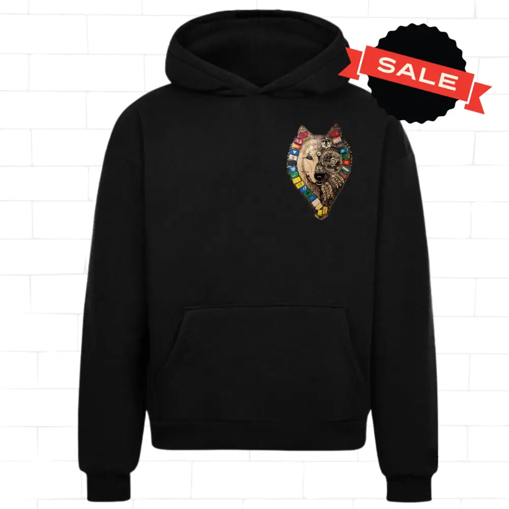 Hoodie Schwarz - Bozkurt