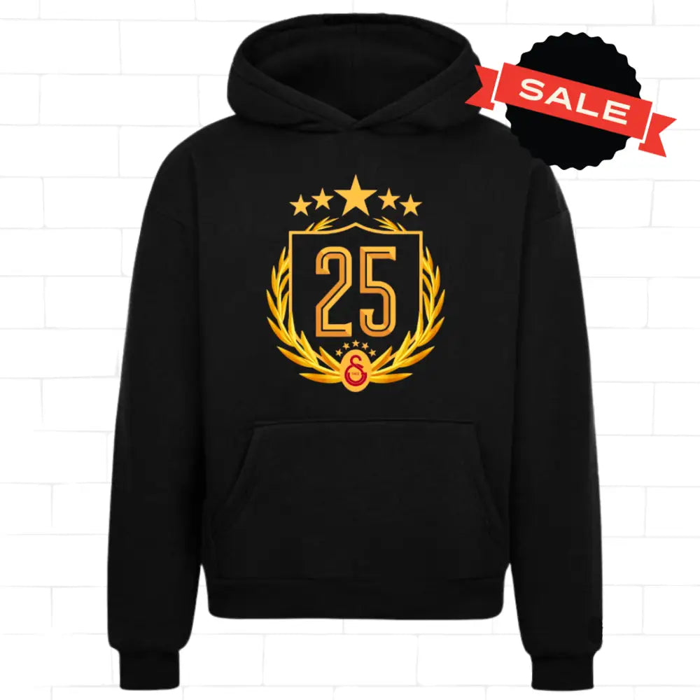 Hoodie Schwarz - GS 5 Yildiz
