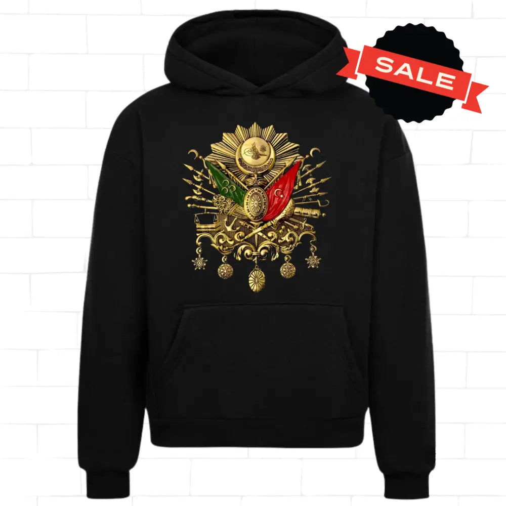 Hoodie Schwarz - Osmanli