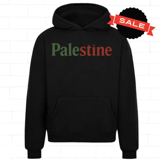 Hoodie Schwarz - Palestin Filistin