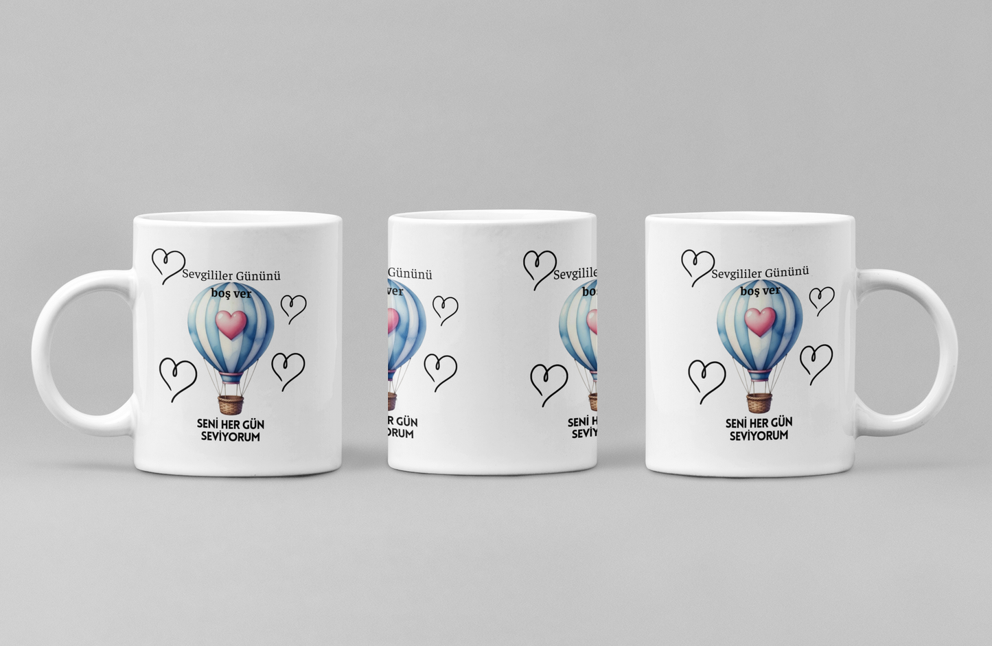 İstenilen isimle kişiye özel seramik kupa