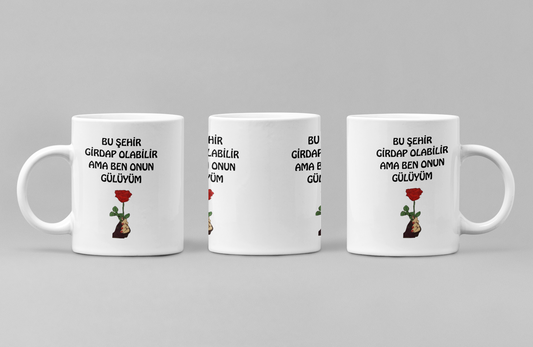 İstenilen isimle kişiye özel seramik kupa