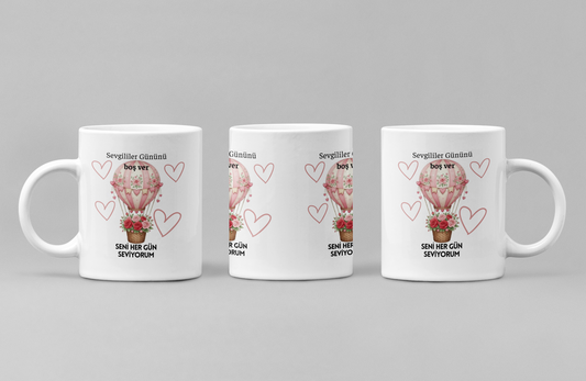 İstenilen isimle kişiye özel seramik kupa