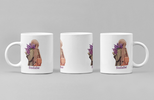 İstenilen isimle kişiye özel seramik kupa