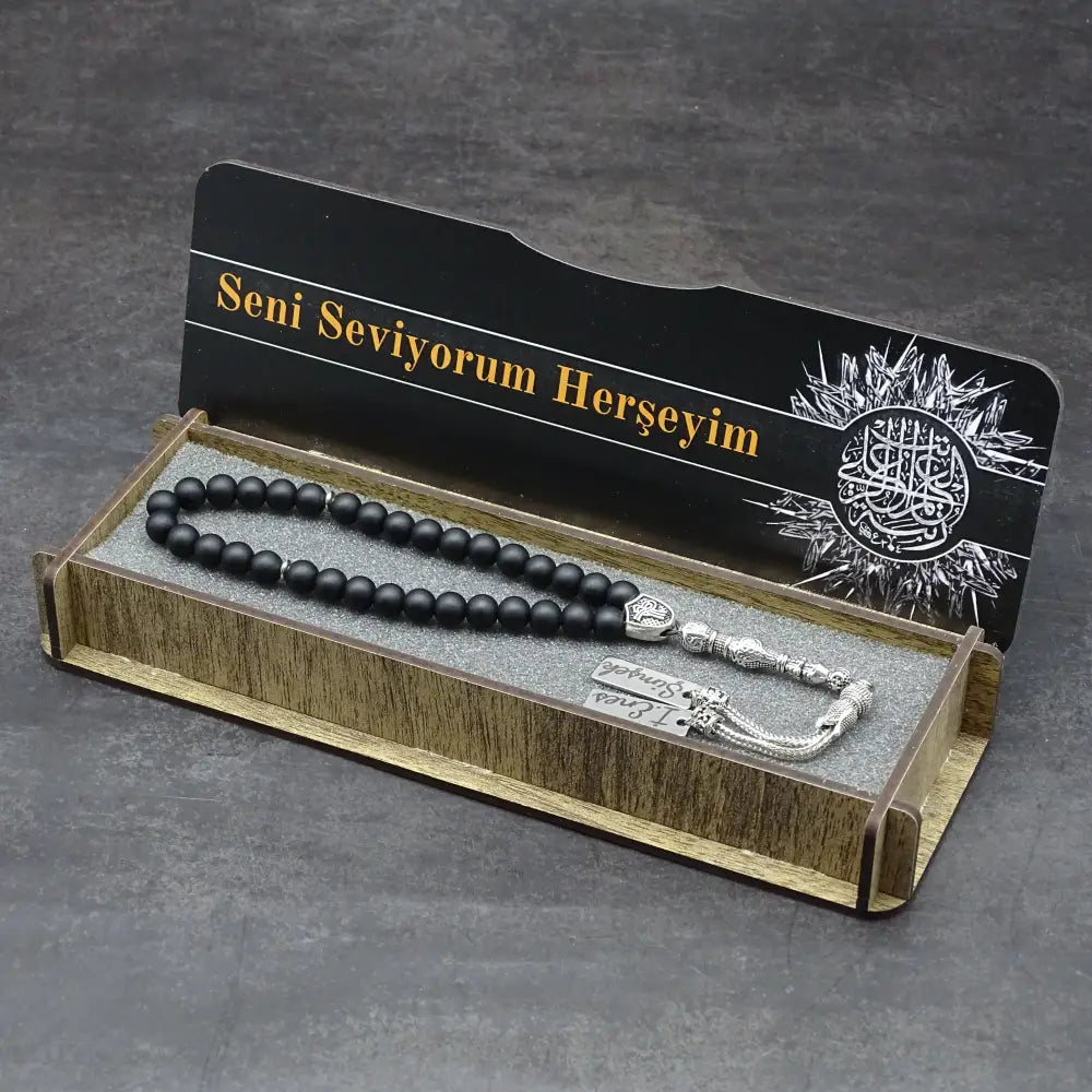 Personalisierte Tesbih Mit Box