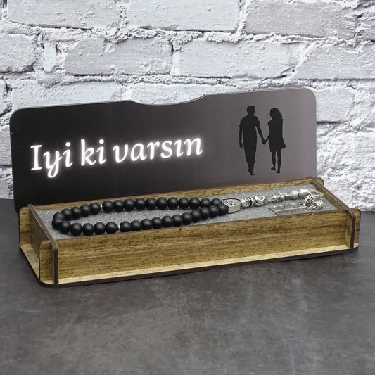 Personalisierte Tesbih Mit Box