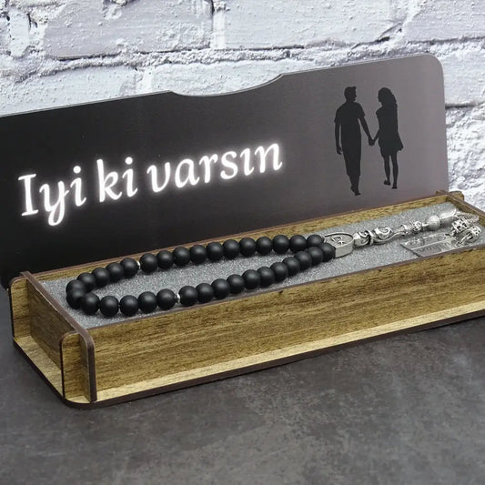 Personalisierte Tesbih Mit Box