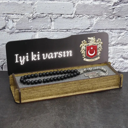 Personalisierte Tesbih Mit Box