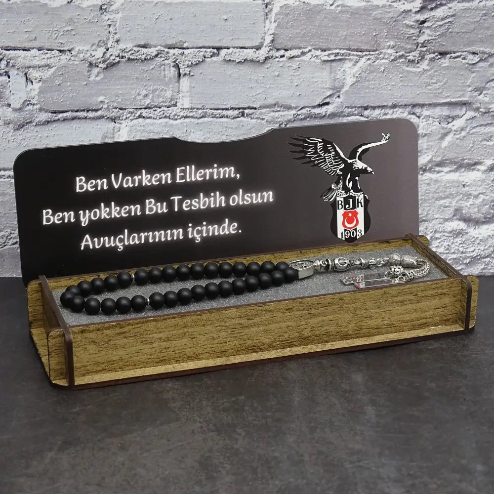 Personalisierte Tesbih Mit Box (besiktas)