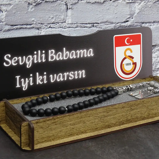 Personalisierte Tesbih Mit Box (galatasaray)