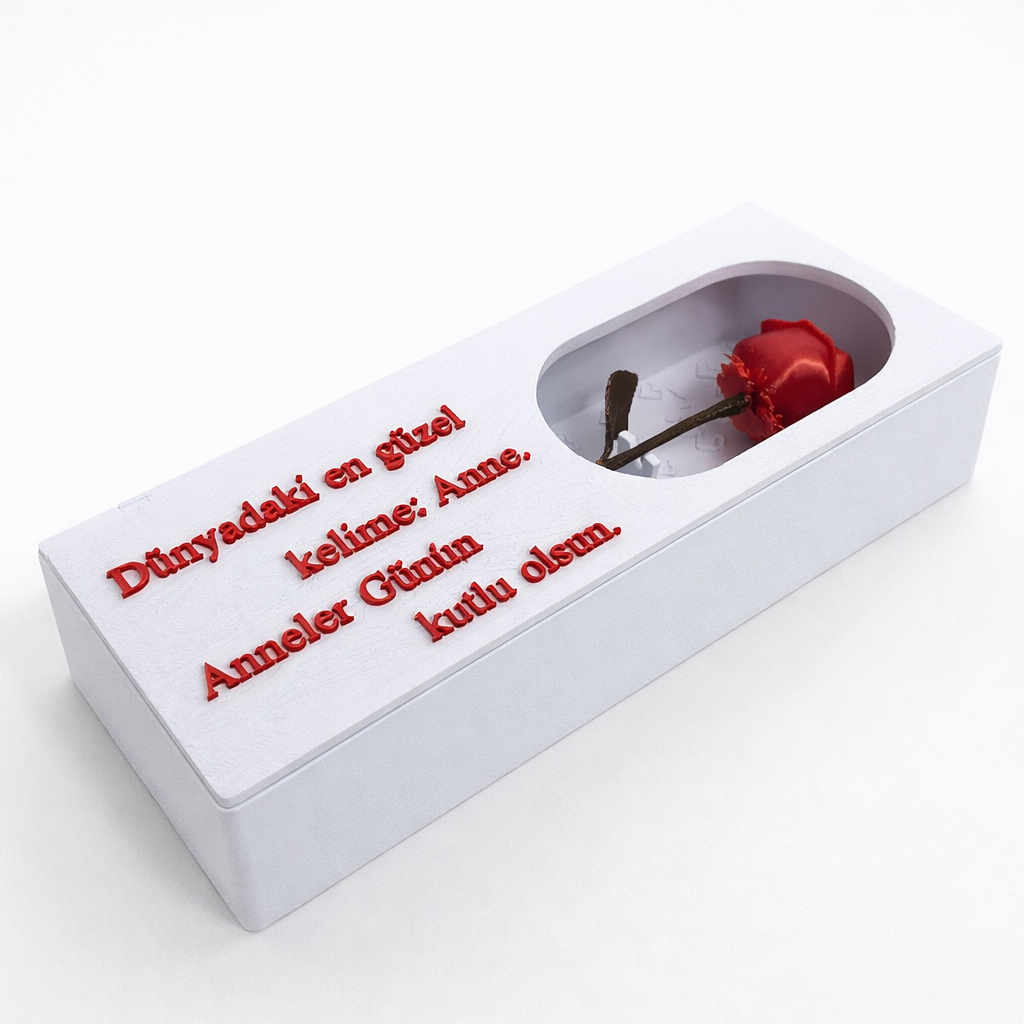 Personalisierte Rosenbox