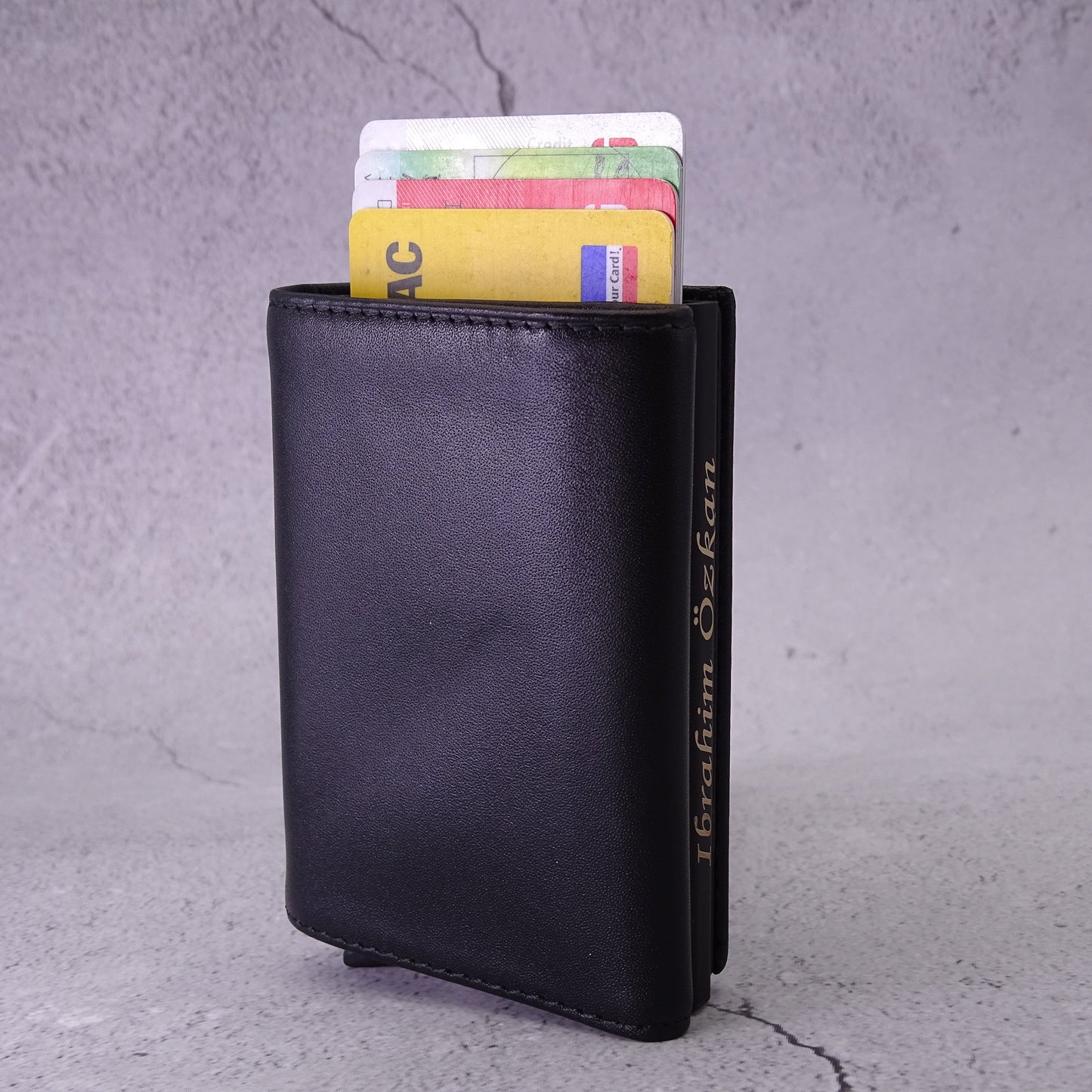 Tesbih Geschenkset für Männer mit Echt Leder Geldbörse Wallet Kartenetui Fenerbahce