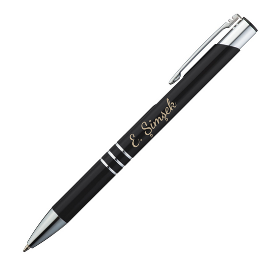 Kugelschreiber mit Namen Gravur
